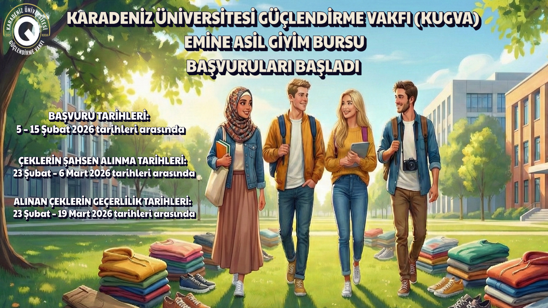 KUGVA Emine ASİL Giyim Bursu